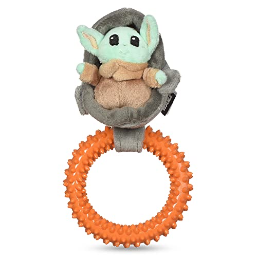The Child in Cradle Puppy Teether Ring Toy