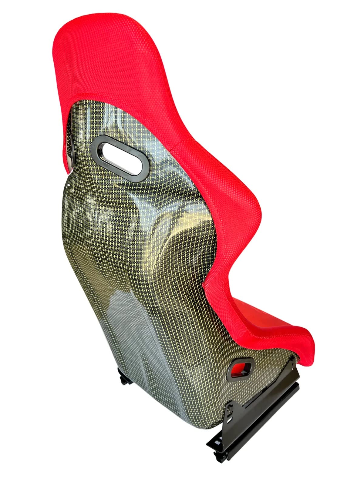 Ballade Sports Side Mount Brackets for Bucket Race Seats - Heavy Duty Black Aluminum Bracket (1-Pack) - Perfect for Racing, Drifting & Track Day Car Modifications