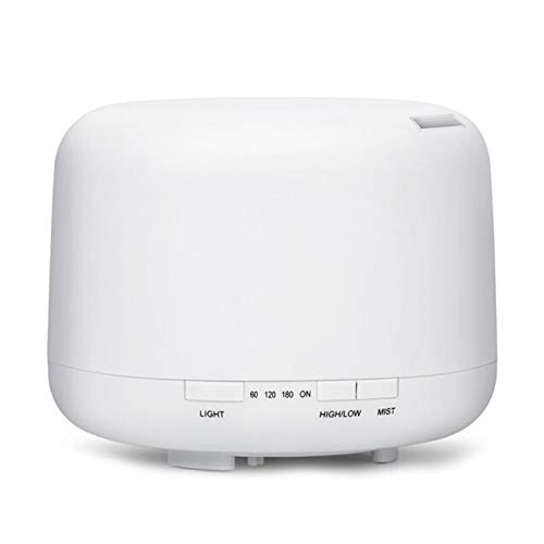 Premium Marnetstone Essential Oil Diffuser - Ultrasonic Aromatherapy Humidifier with 7 Color LED Lights, Auto Shut-Off & Timer for Home, Office, Yoga, Spa, and Bedroom Relaxation