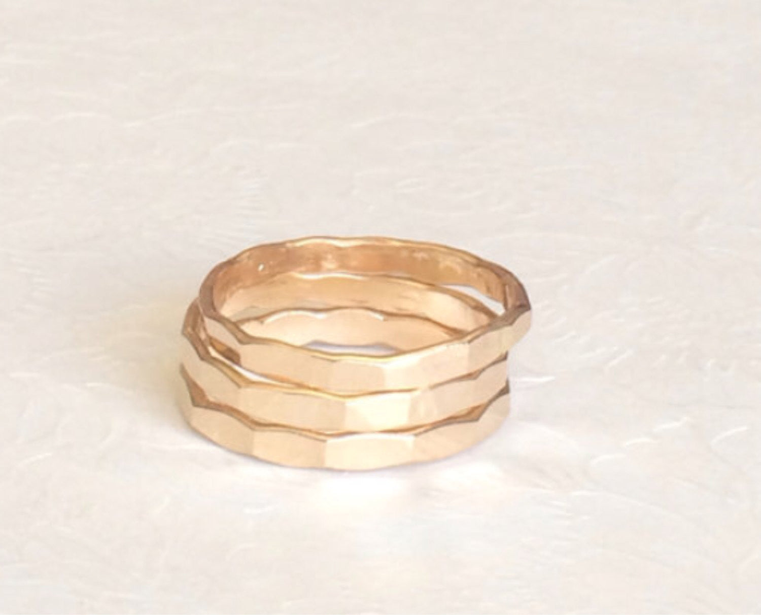 Clara Rings Set - 3 Piece Stackable Rings for Women, Elegant Gold & Silver Jewelry Gift (R129) | Perfect for Weddings, Parties & Everyday Wear