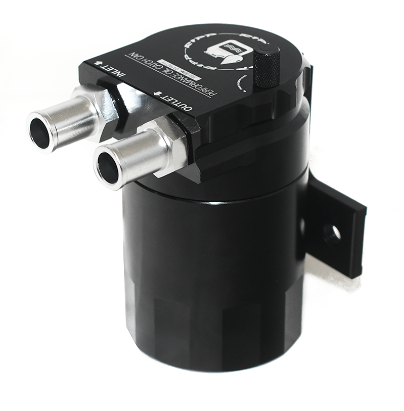 2015-2022 Dodge Charger & Challenger 5.7L Oil Catch Can - PCV Baffled Oil Separator - Reduces Engine Sludge & Carbon Buildup - Performance Upgrade for Hemi V8 Engines - Track & Street Use