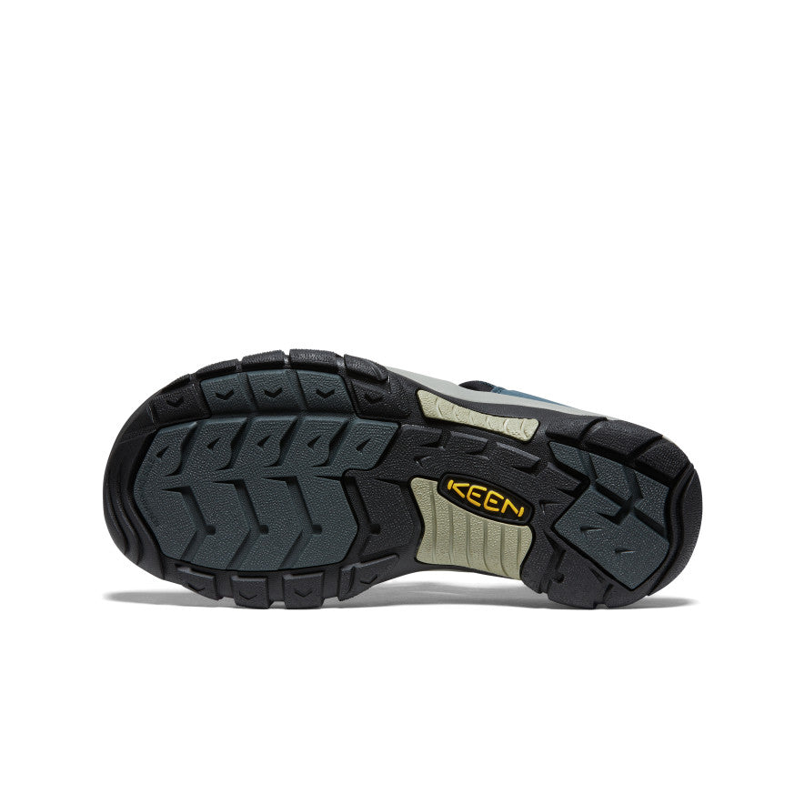 Men's Newport H2 Sandal - Comfortable Waterproof Hiking Shoes for Men in Navy/Medium Grey - Perfect for Outdoor Adventures, Beach Walks & Summer Travel