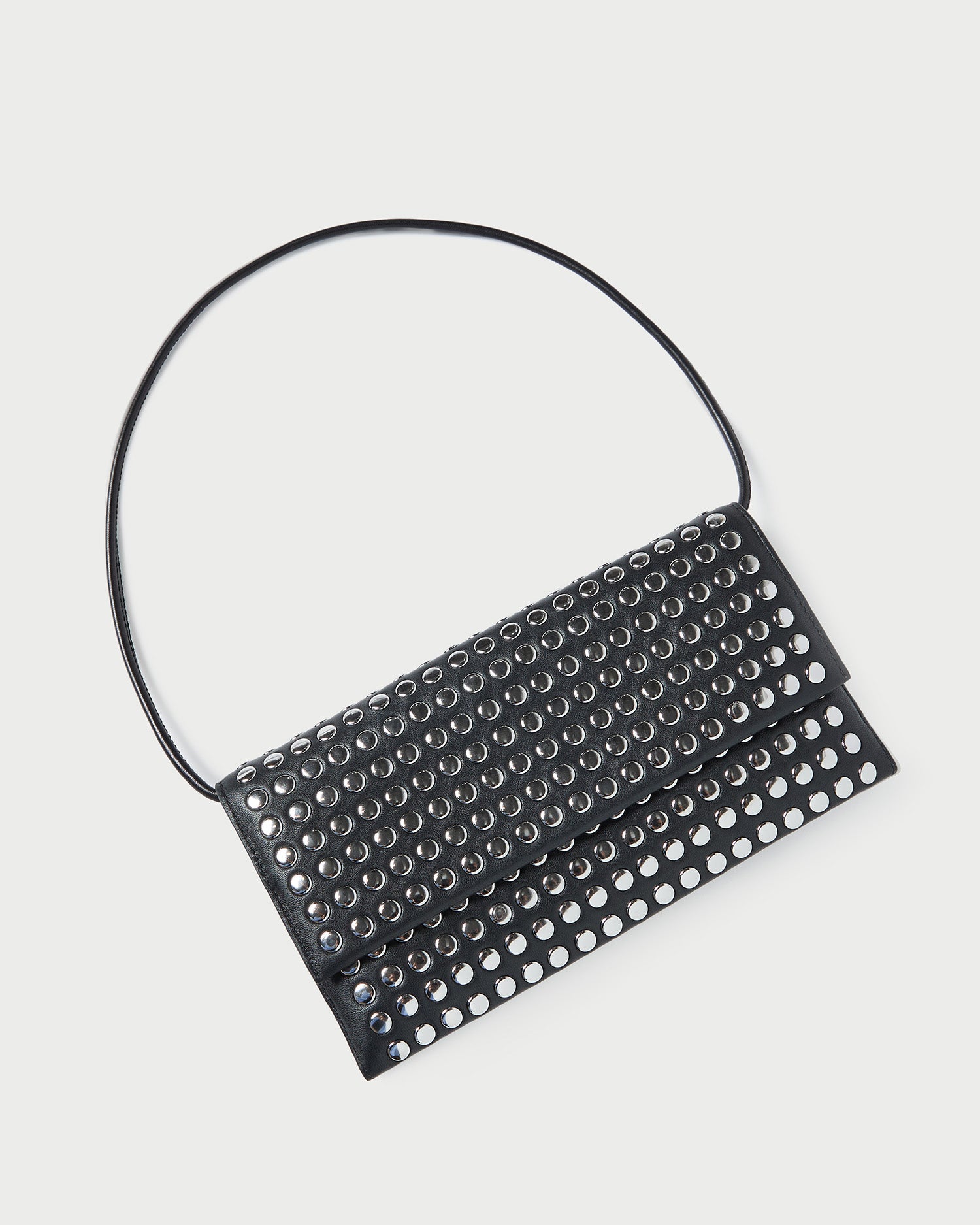 Charlee Black/Silver Shoulder Bag for Women - Stylish Crossbody Purse with Adjustable Strap, Perfect for Work, Travel & Everyday Use