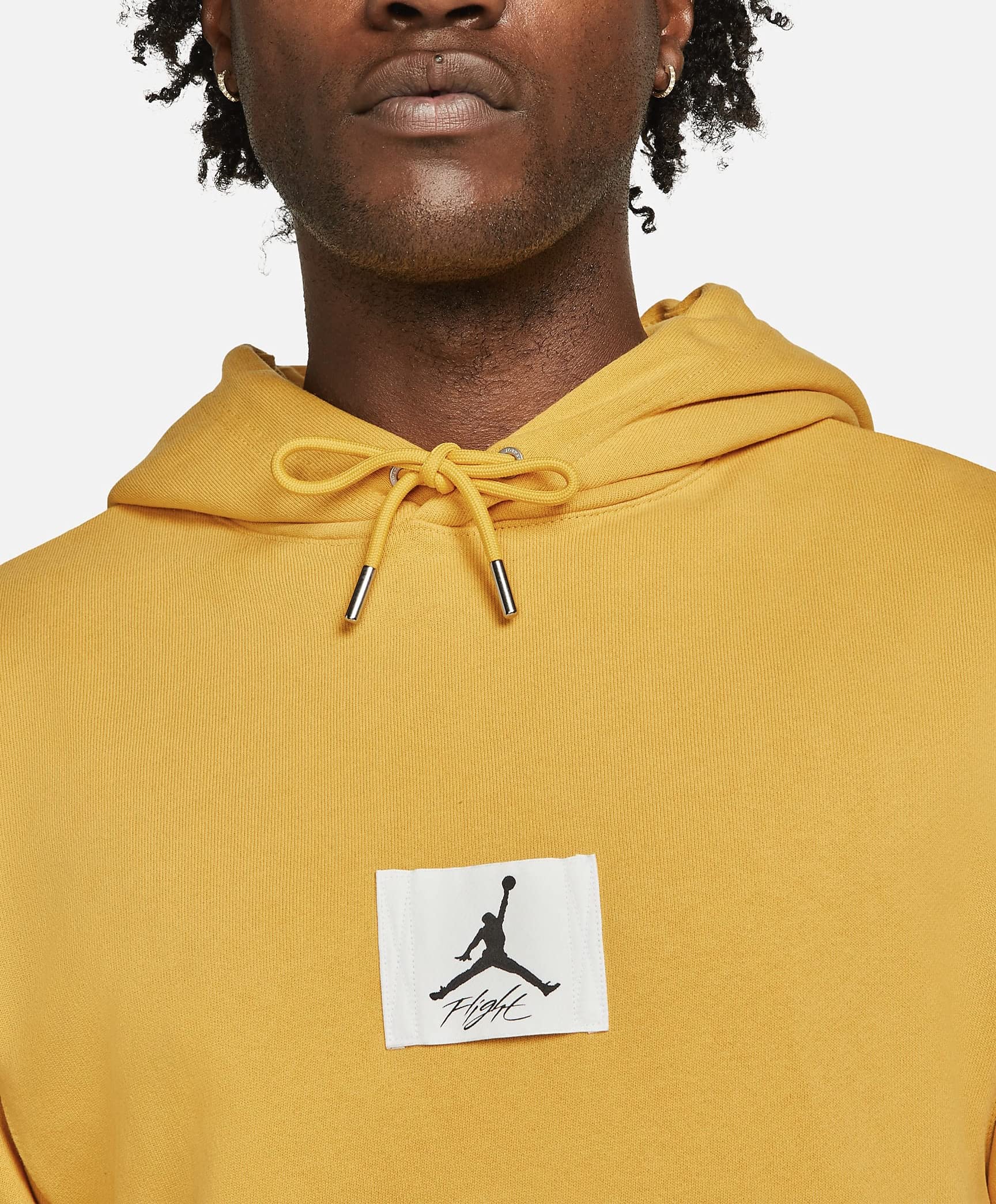Nike AIR JORDAN FLIGHT Men's Heavyweight Fleece Hoodie - Large Size | Warm Winter Pullover for Basketball, Streetwear & Casual Outfits