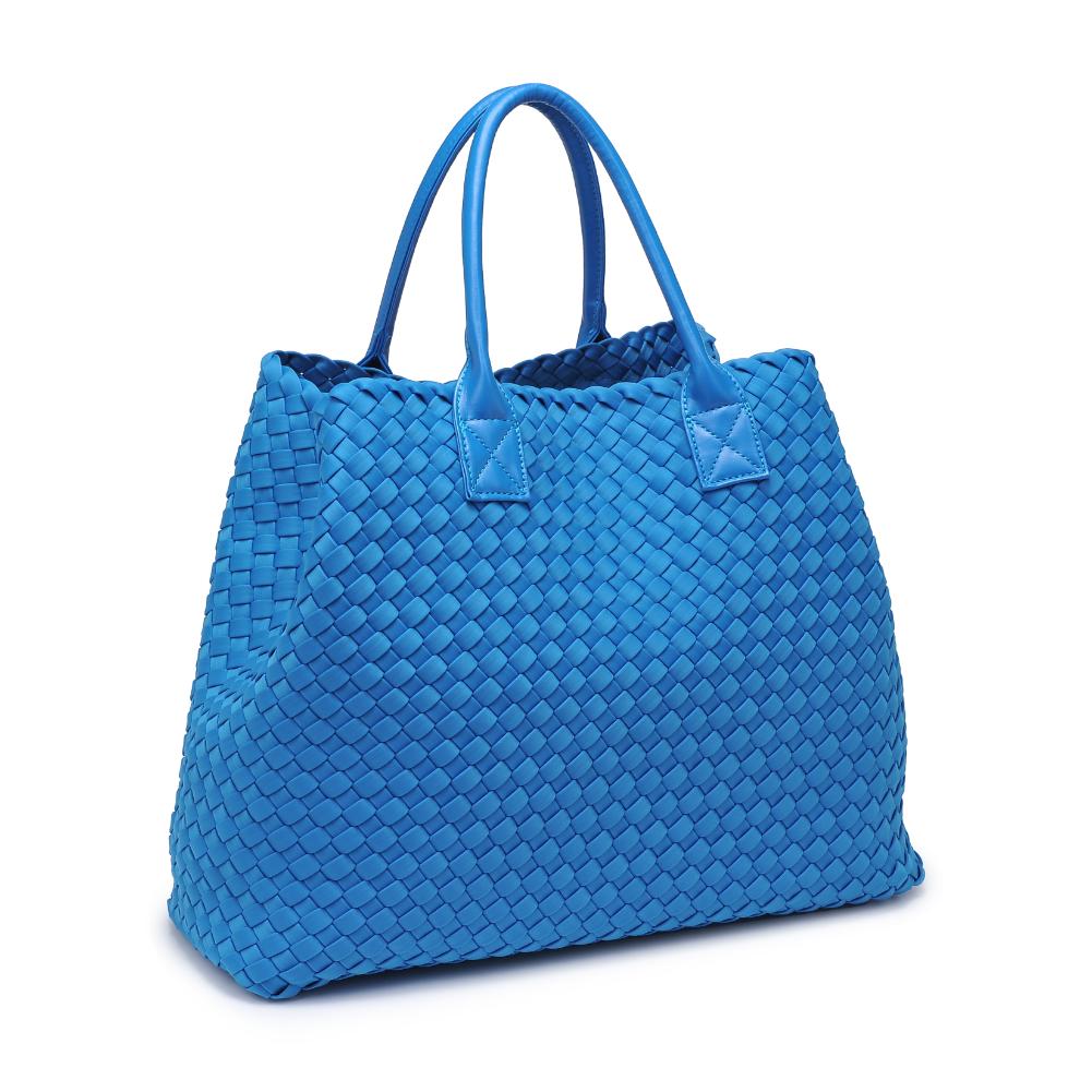 Ithaca Woven Neoprene Tote Bag - Stylish & Durable Reusable Shopping Tote for Groceries, Beach, Work & Travel