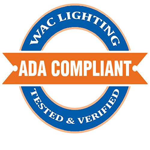 WAC LED Round Button Lights 3000K Black - Perfect for Home & Office Lighting