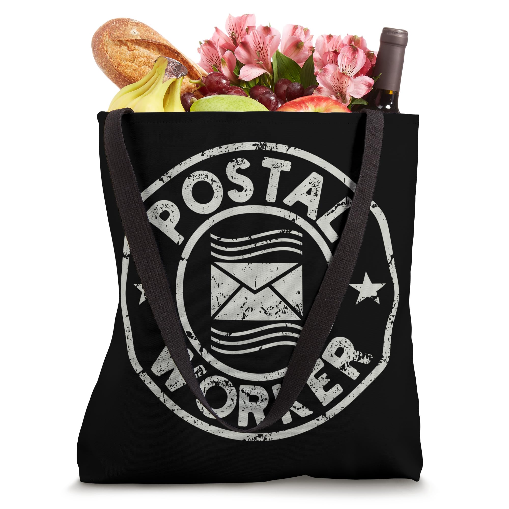Postal Worker Tote Bag - Durable & Stylish Delivery Service Gift for Mail Carriers - Perfect for Post Office, World Post Day & Everyday Use