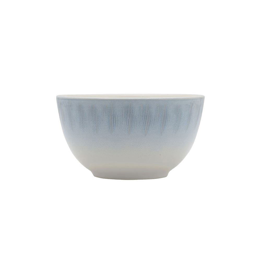 Logan Blue 32-Piece Dinnerware Set - Porcelain Tableware Service for 8 People, Dishwasher & Microwave Safe - Perfect for Family Dinners, Parties, and Holiday Gatherings
