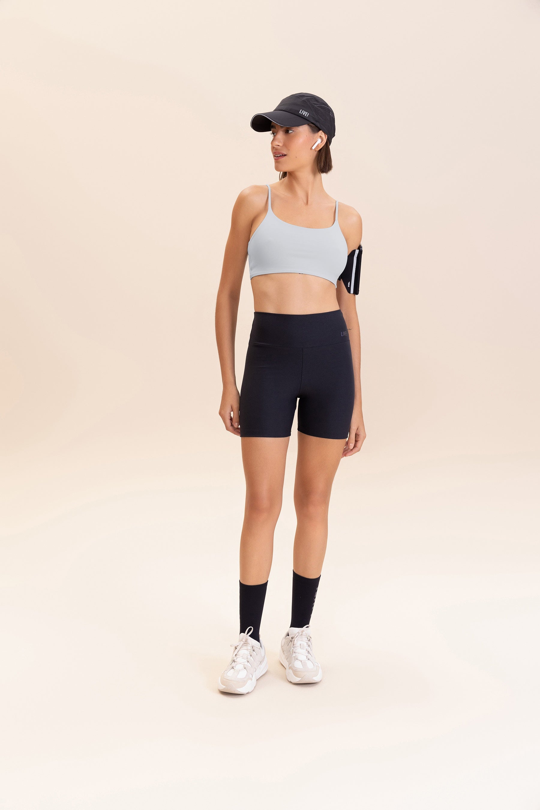 Curve Sense® High Support Sports Bra for Women - Comfortable & Breathable Workout Top for Running, Yoga & Gym