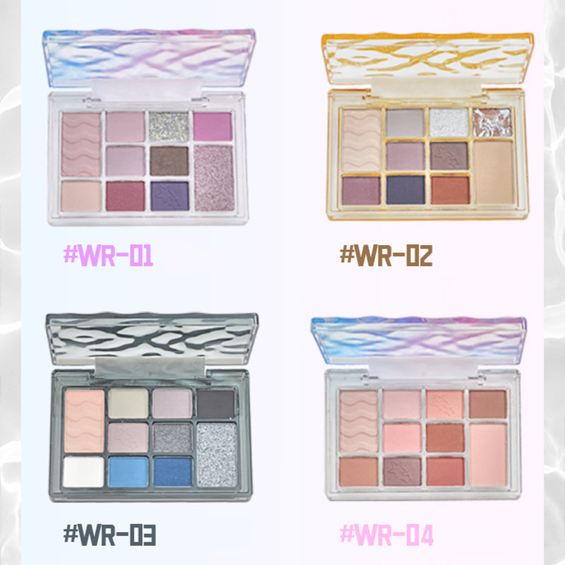 Shedella Water Ripple Earth Tone Eyeshadow Palette - 12 Matte & Shimmer Neutral Eyeshadows for Everyday Makeup | Perfect for Day to Night Looks, Bridal & Party Makeup