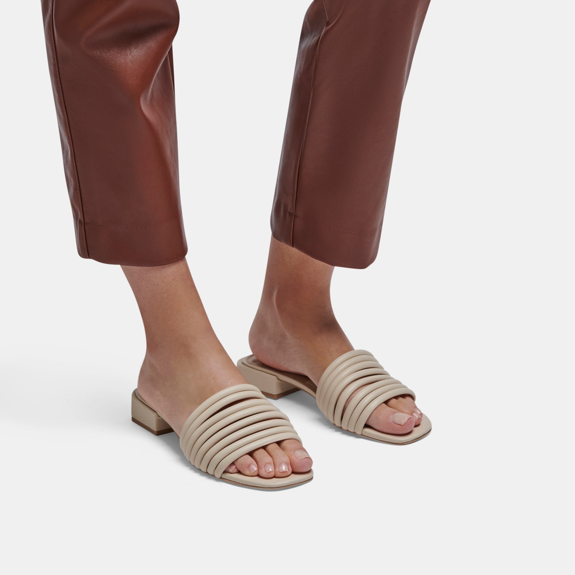 HAZIL Women's Ivory Stella Sandals - Comfortable & Stylish Summer Shoes for Walking, Beach, and Casual Outings
