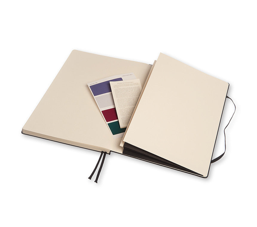 Moleskine Professional A4 Plain Notebook - Hard Cover Workbook for Business, Journaling & Note Taking - Ideal for Office, School & Creative Projects