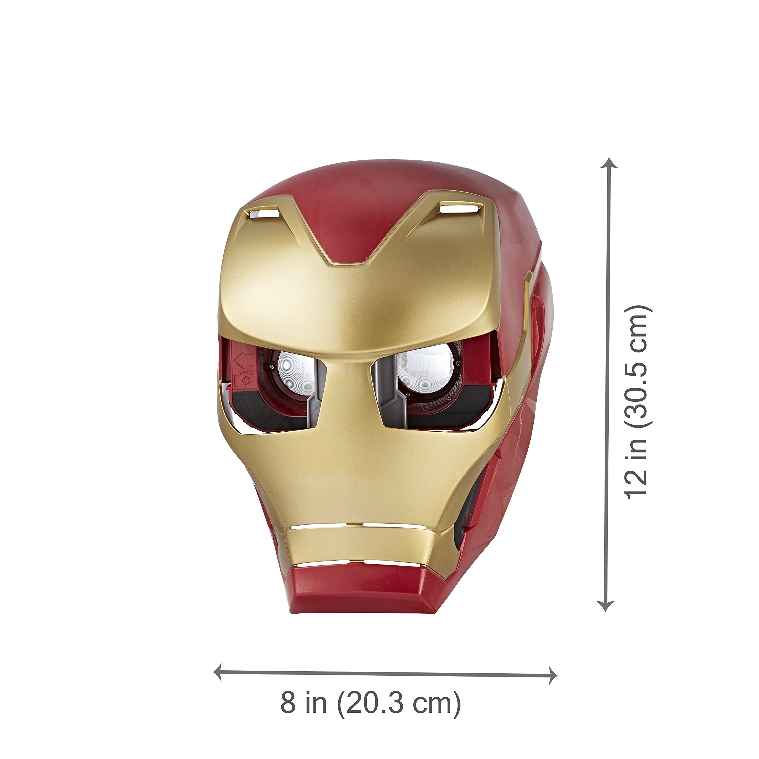 Marvel Avengers Iron Man Augmented Reality Helmet E0849 - Kids AR Gaming Headset for Superhero Role Play & Interactive Tech Fun - Perfect for Cosplay, Birthday Gifts & Virtual Reality Adventures