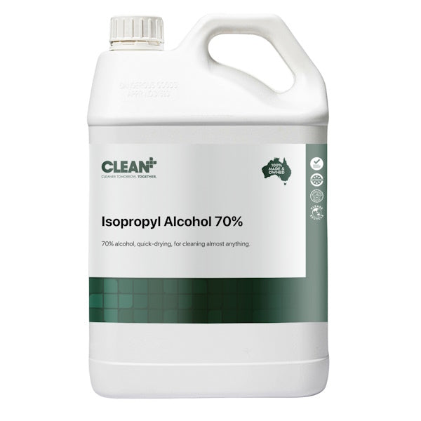 70% Isopropyl Alcohol (IPA) 5L - Premium Cleaning Solution for Electronics, Medical Equipment & Home Disinfection | Clean Plus Brand