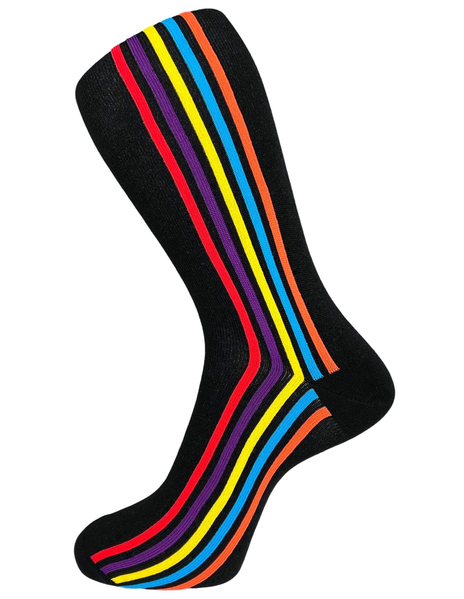 DÉCLIC Track Socks for Running & Athletic Performance - Black Compression Socks for Men & Women - Perfect for Jogging, Gym Workouts & Sports Activities