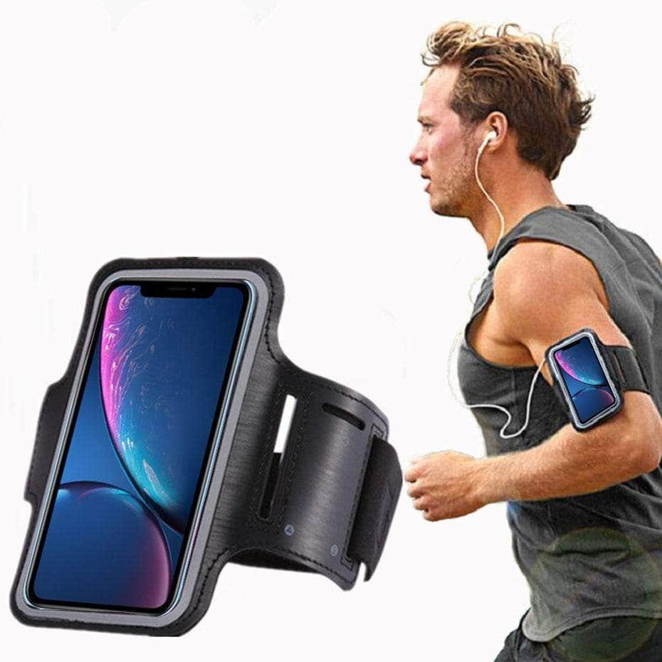 iPhone 12 Running Armband - Adjustable Workout Belt for Gym, Jogging & Fitness - Secure Phone Holder for Sports & Outdoor Activities