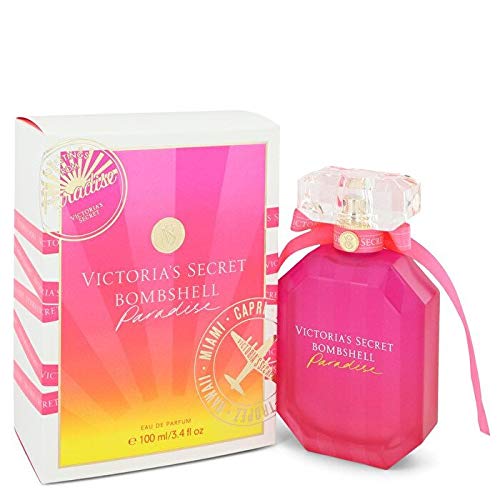 Victoria's Secret Bombshell Paradise Eau De Parfum Spray 3.4 oz - Floral Fruity Fragrance for Women, Long Lasting Perfume (New Packaging) | Perfect for Date Night, Parties & Everyday Wear