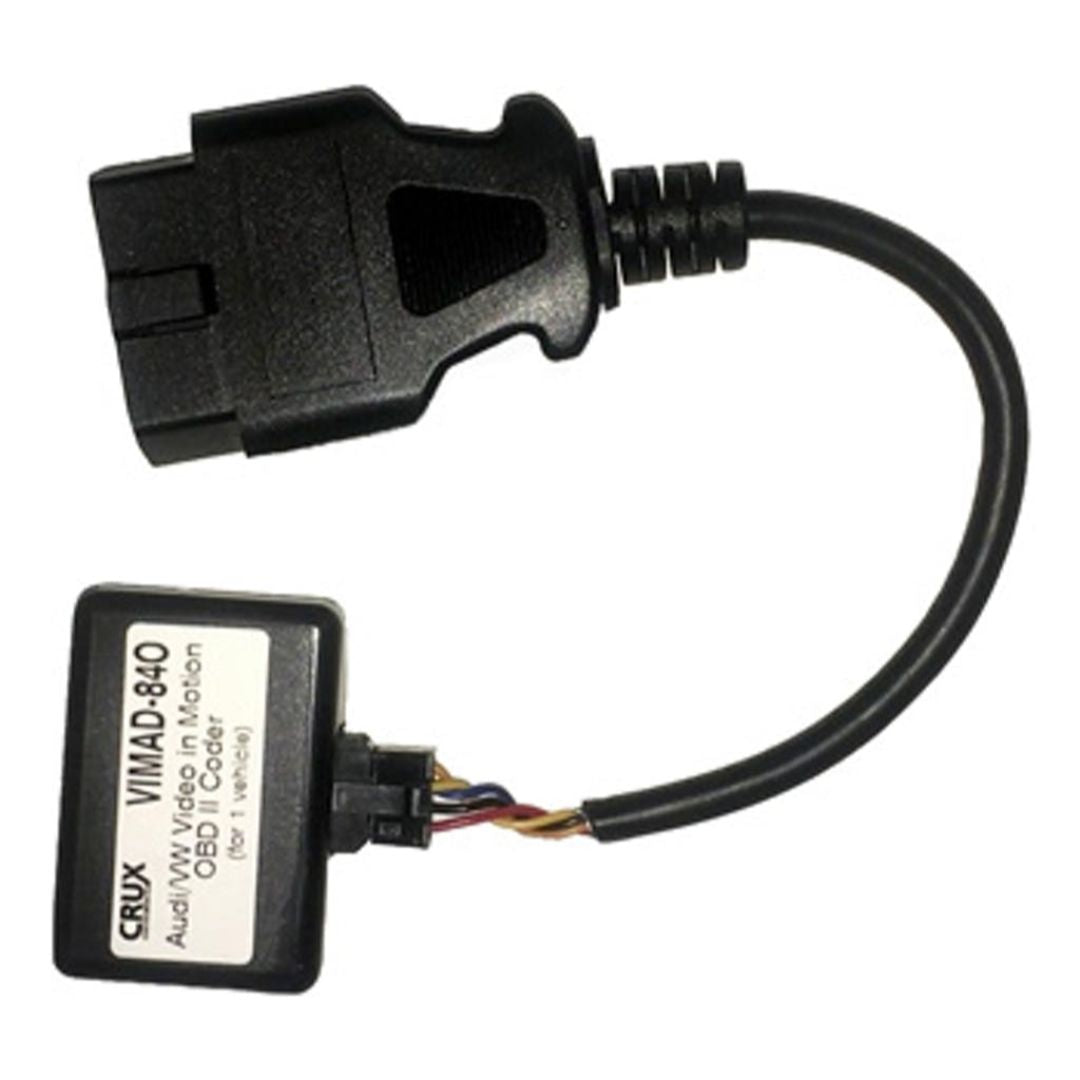 Crux VIMAD 84O VIM Activation Module - Compatible with Audi A3 & Volkswagen MIB Navigation Systems | Enable Video in Motion | Perfect for Road Trips & Passenger Entertainment