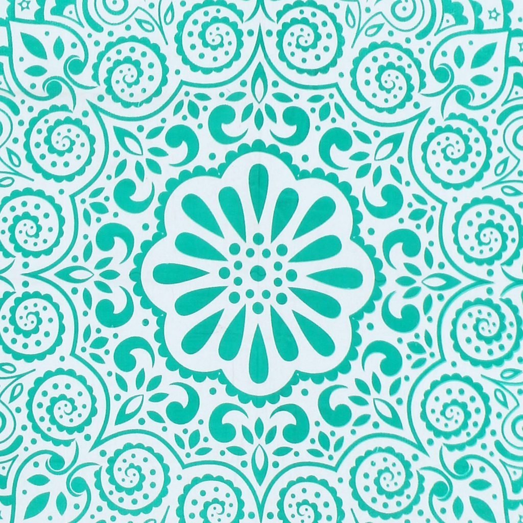 Indian Green Mandala Tapestry - Queen Size Cotton Printed Bohemian Wall Hanging for Bedroom Decor, Yoga Room Divider, Festival Throw Blanket & Boho Chic Home Decoration