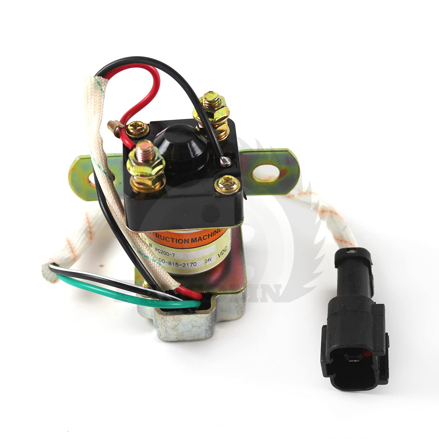 24V Motor Starter Relay for Komatsu PC200-6 PC200LC-6 PC120-6 Excavator | PANGOLIN Replacement Relay Assembly Parts | Heavy-Duty Construction Equipment & Excavator Repair Solution