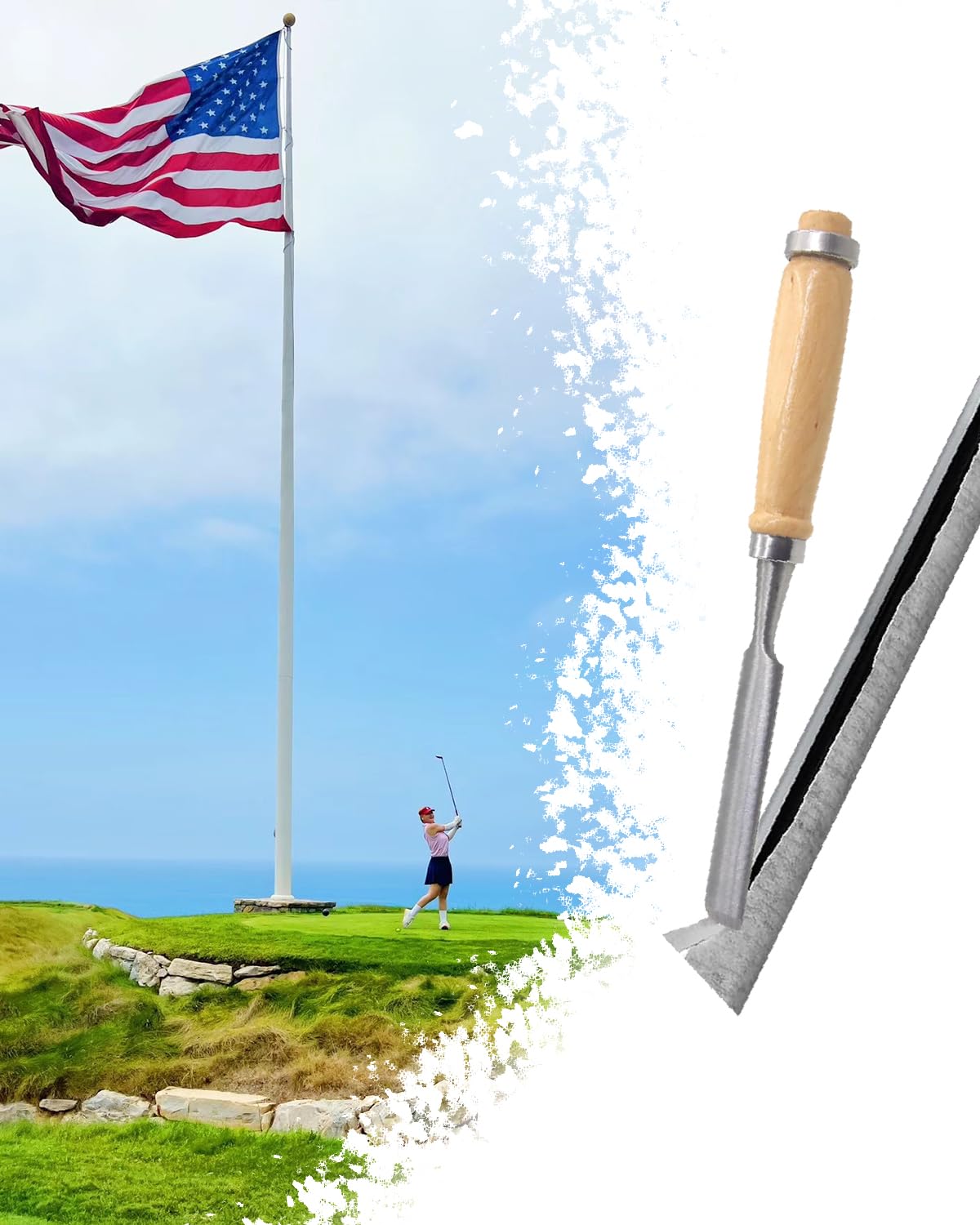 Golf Grip Tape Remover Tool - Professional Golf Grip Stripper for Graphite & Steel Shafts | Easy Grip Tape Removal & Repair | Perfect for Golf Club Maintenance & DIY Repairs