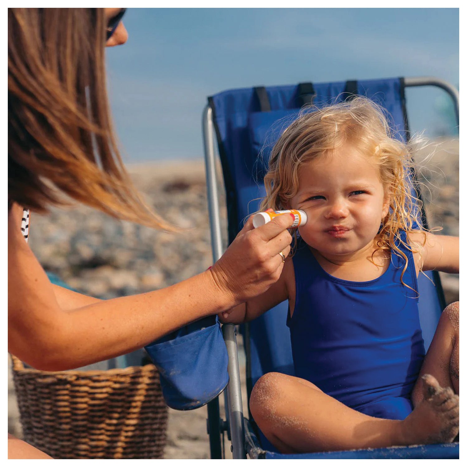 Badger Kids SPF 35 Mineral Sunscreen Stick - Natural, Reef-Safe Sun Protection for Children | Water-Resistant, Easy Application for Outdoor Play, Beach & Pool Days