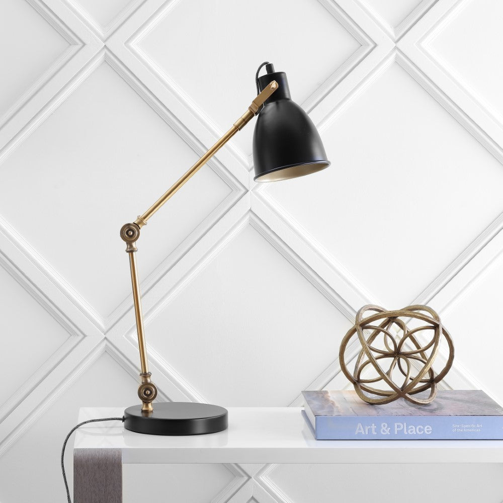 24 LED Metal Adjustable Task Lamp - Bright Desk Light for Reading, Studying & Office Work - Dimmable & Energy Efficient Lighting for Home & Workspace