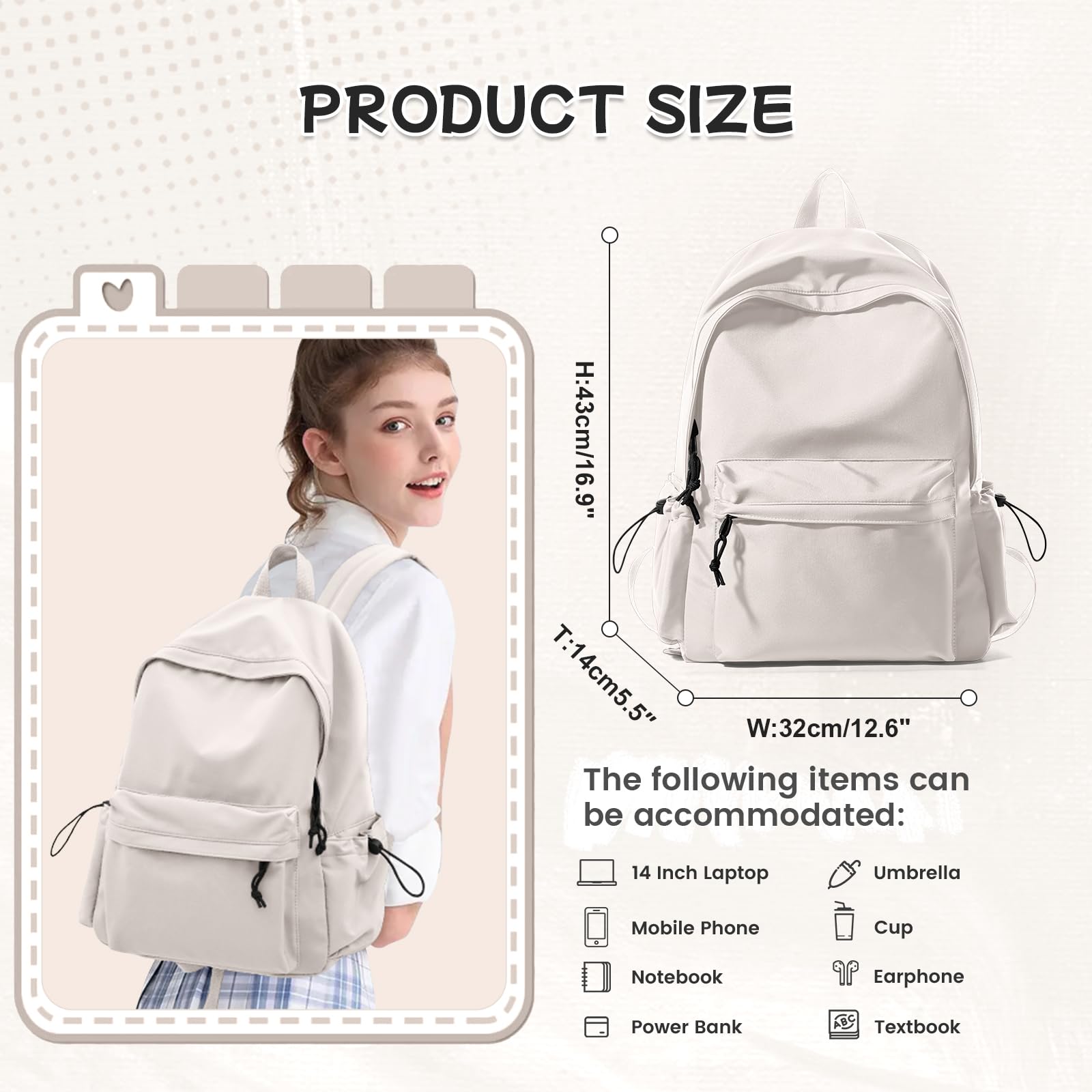 Women's Waterproof Gym Backpack - Foldable Sports Bag for Yoga & Travel