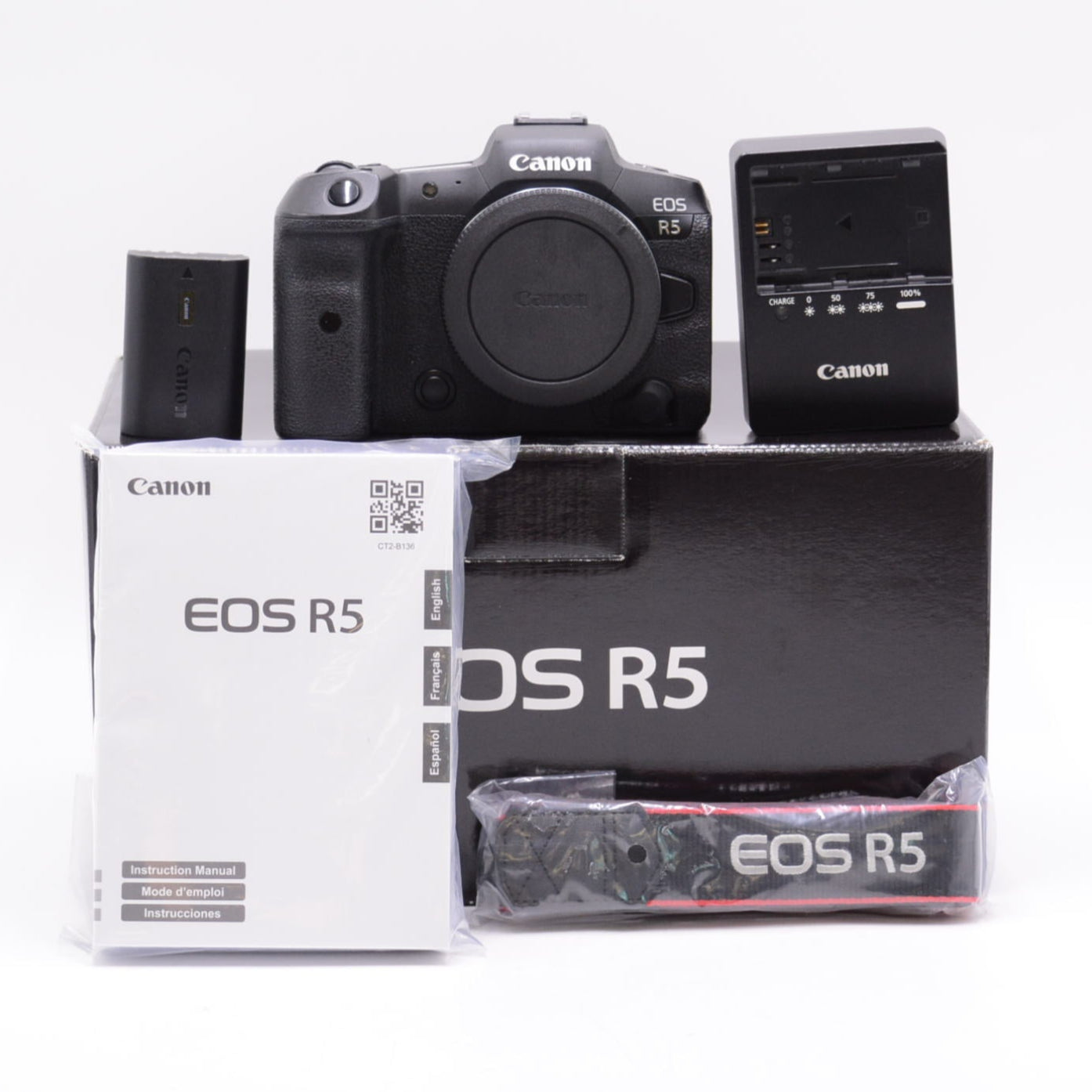 Canon EOS R5 Mirrorless Camera - 45MP Full Frame, 8K Video, IBIS, Dual Pixel AF - Perfect for Professional Photography & Videography