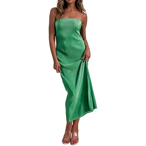 Green-pleated