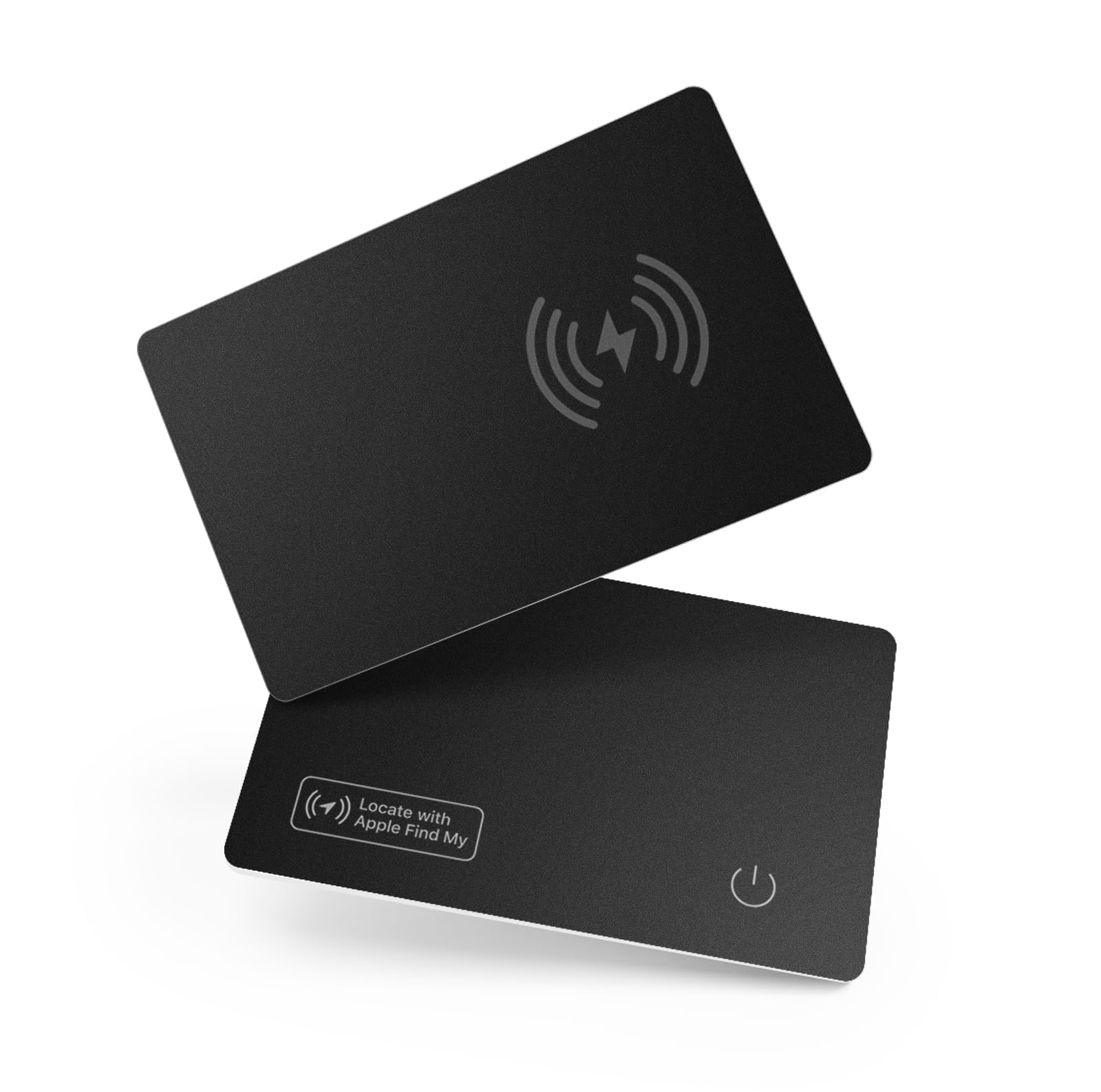VINGNUT Wireless Rechargeable Wallet Tracker Card - Ultra Slim Design, Compatible with Apple Find My (iOS) for Wallet, Phone, Passport & Luggage Tracking - Perfect for Travel, Work & Daily Use (1 Pack)