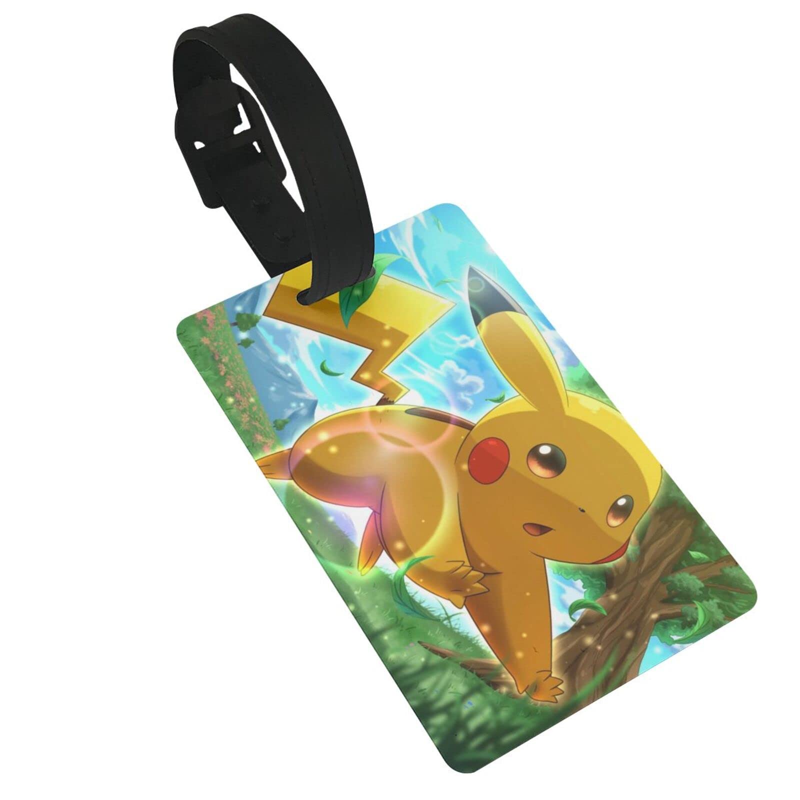 Anime Cute Luggage Tags for Suitcases - Funny Travel Bag Tags with Name ID Label for Kids, Women & Men - Perfect for Airports, Cruise Ships & Business Travel
