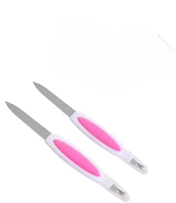 Double Sided Nail Shaper & File Buffer Set (2-Pack) - Professional Manicure Tools for Home & Salon Use - Perfect for Nail Care, Shaping & Smoothing