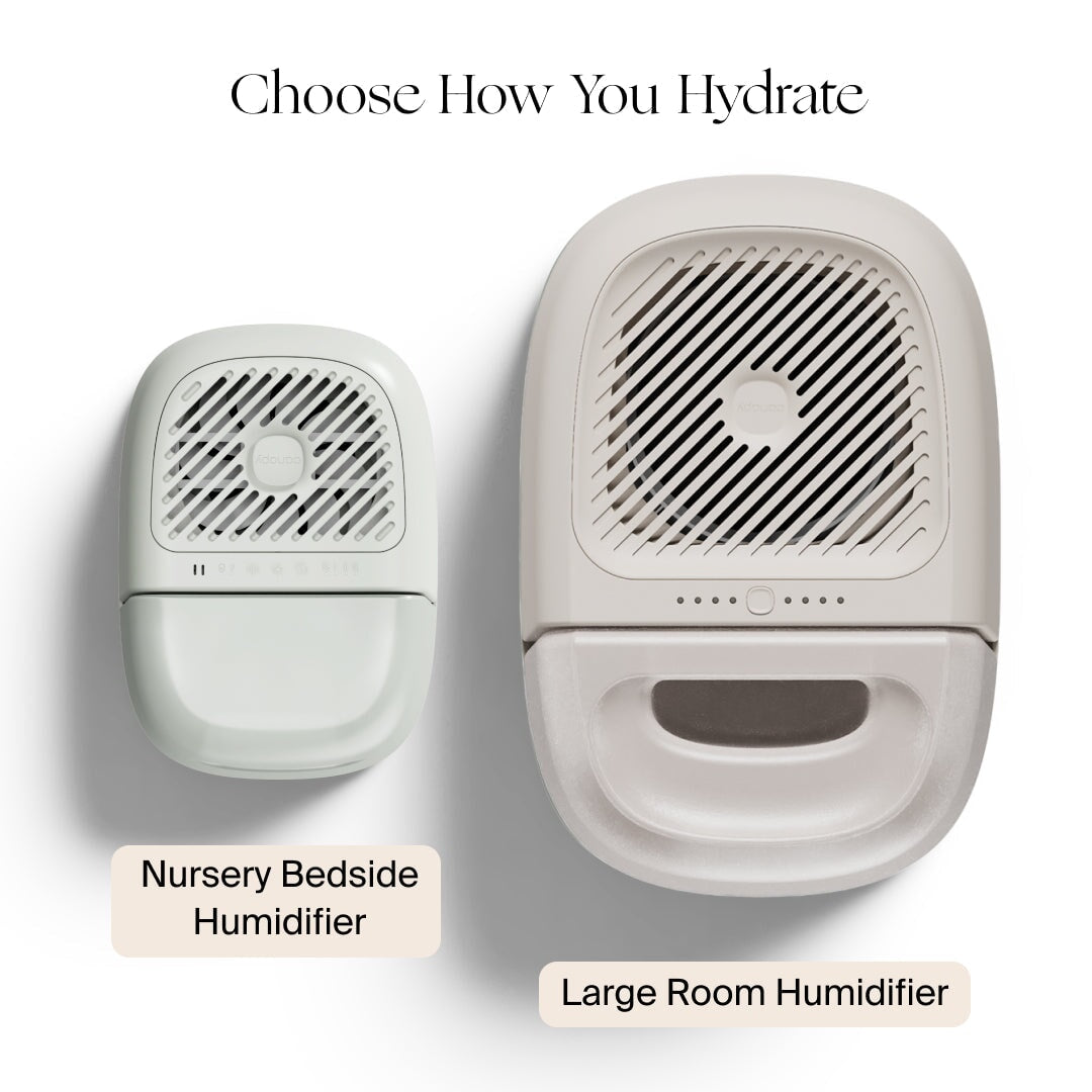 Best Nursery Humidifier Bundle 2.0 - Ultrasonic Cool Mist Humidifier for Baby Room with Essential Oil Diffuser & Night Light - Perfect for Nursery, Kids Bedroom & Home Office