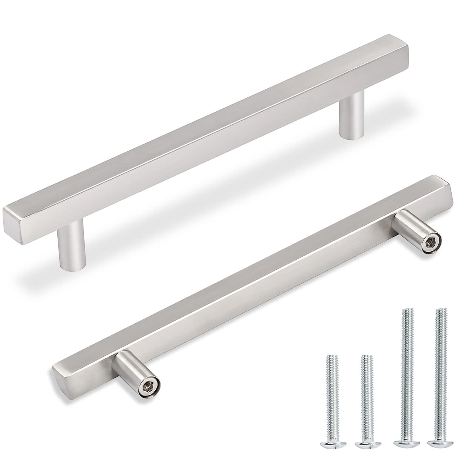 40 Pack Brushed Nickel Cabinet Handles - 5