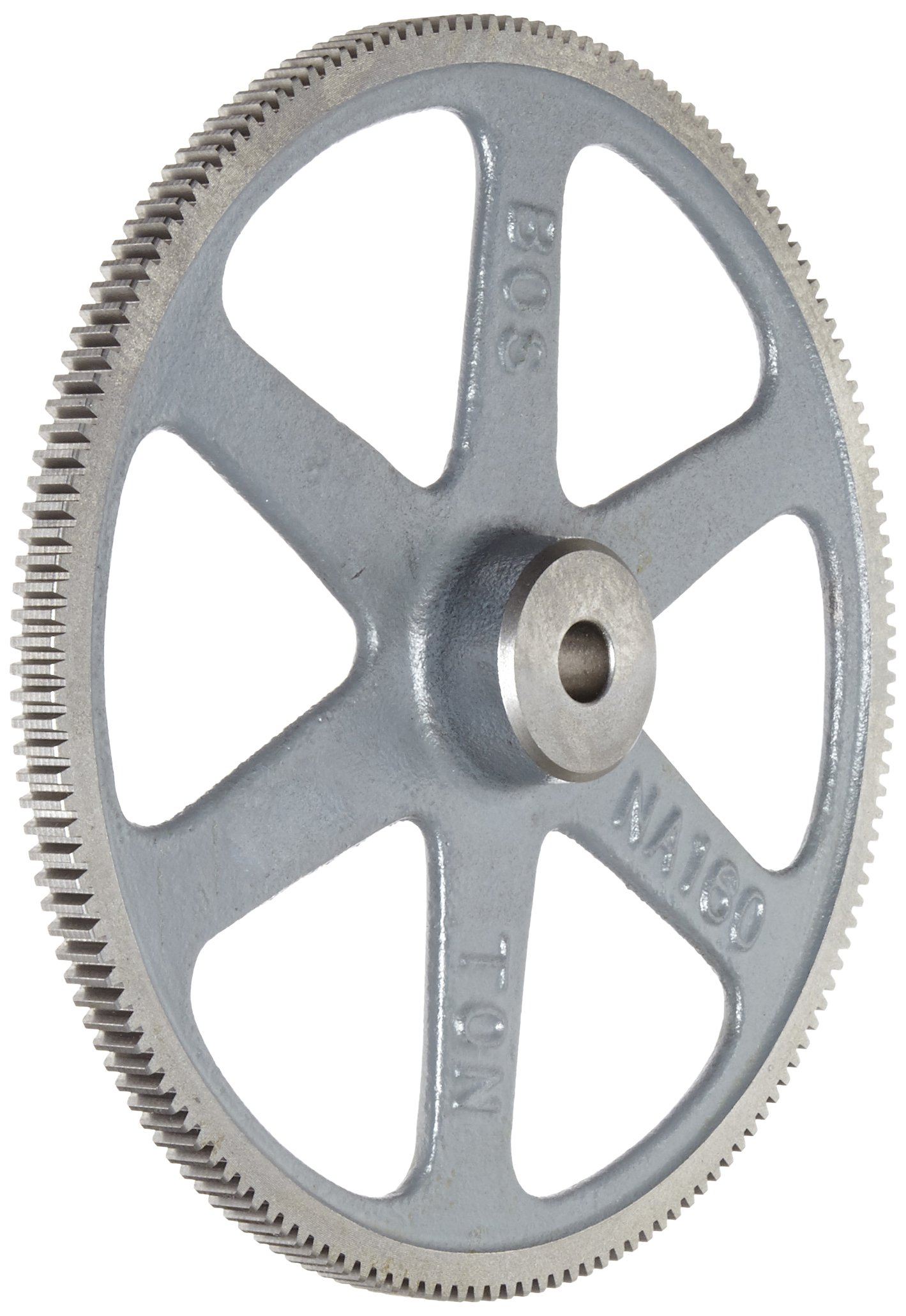 NA200B Spur Gear - 14.5° Pressure Angle, Cast Iron, 20 Pitch, 10.100