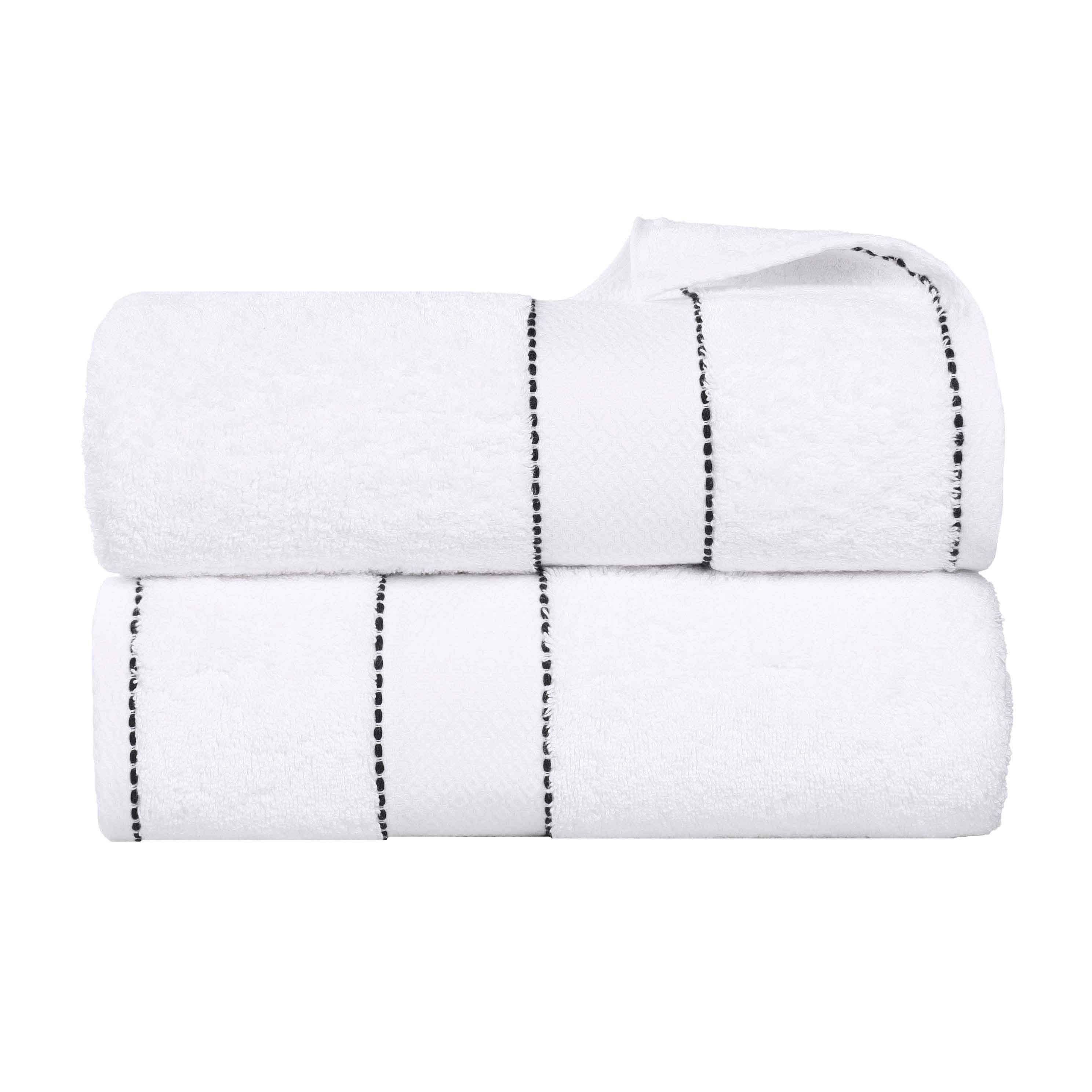 Premium Egyptian Giza Cotton Bath Towel Set of 2 - Ultra Absorbent & Soft Luxury Bath Sheets for Spa, Hotel & Home Use - Made in Egypt with Long-Staple Cotton