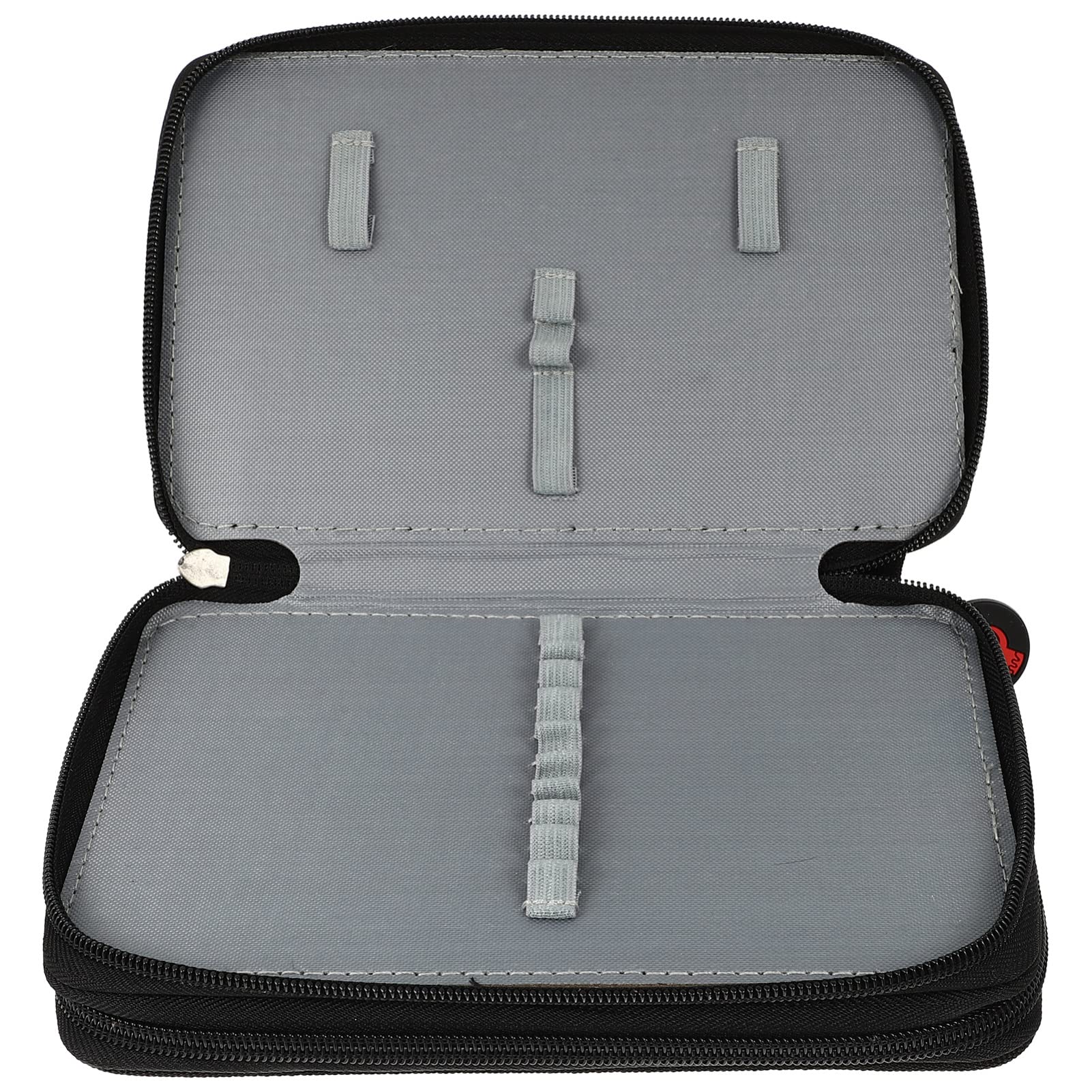 Professional Nail Kit Organizer - Nail Brush Holder & Manicure Tool Case with Multiple Pockets for Gel Pens, Nail Bits & Makeup Accessories - Perfect for Salon Professionals & Home Manicure Enthusiasts