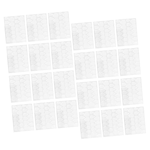 Beaupretty 40 Sheets Jelly Nail Glue - Double Sided Adhesive Stickers for Fake Nails, Manicure Supplies, Nail Polish & Nail Art | Strong Hold, Easy Application for Salon & Home Use