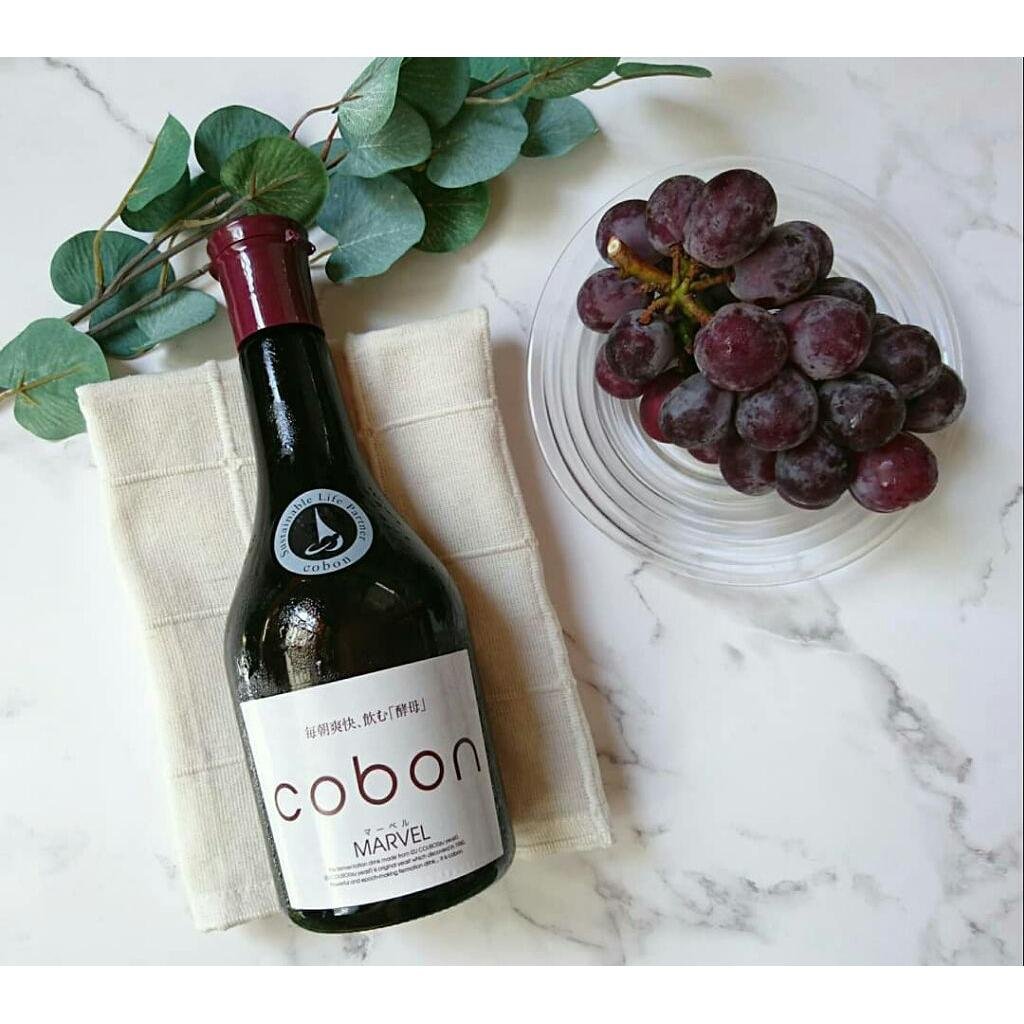Organic Cobon Marvel N 525 Natural Yeast Vegan Fermented Drink - 525ml Bottle | Probiotic Health Beverage for Gut Wellness & Digestion | Perfect for Vegan Diets & Healthy Lifestyle