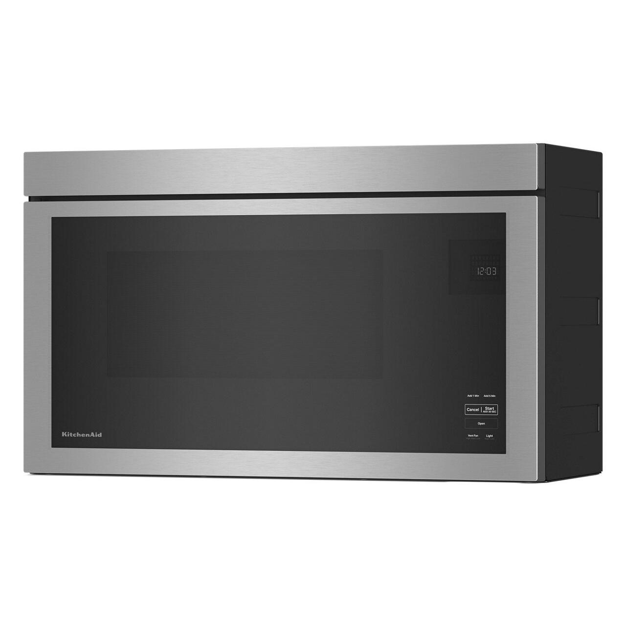 KitchenAid 30-Inch Built-In Microwave Hood Combination - Stainless Steel YKMMF330PPS for Modern Kitchen Ventilation & Cooking Efficiency