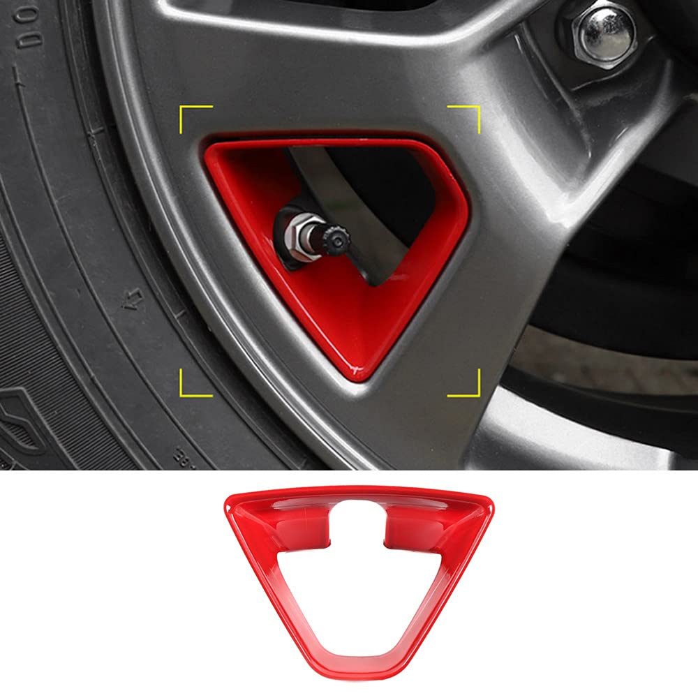 ABS Exterior Wheel Tire Hub Cover Decorative Trim for Suzuki Jimny 2019-2021 - Durable Car Wheel Accessories for Off-Road & City Driving