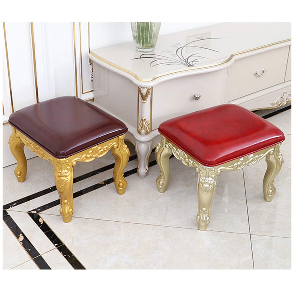 ZYIFAN Vanity Stool Makeup Dressing Stool - Padded Bench with Sturdy ABS Legs, Elegant Piano Seat for Bedroom & Bathroom - Easy Assembly - Perfect for Makeup, Dressing Table, and Bedside Seating