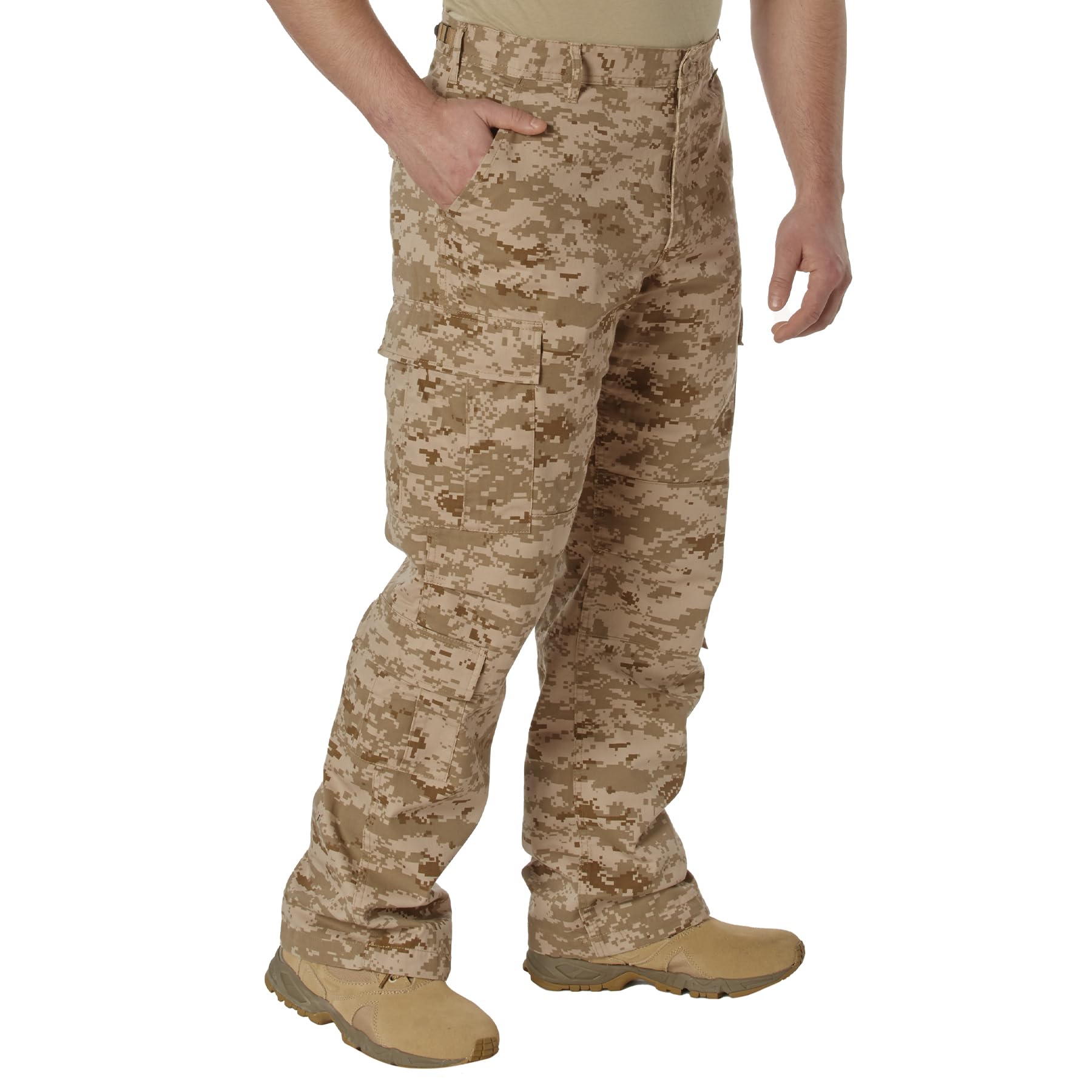 Rothco Vintage Paratrooper Fatigue Pants - Military Cargo Pants with Camouflage Design for Outdoor Adventures, Hiking & Tactical Use