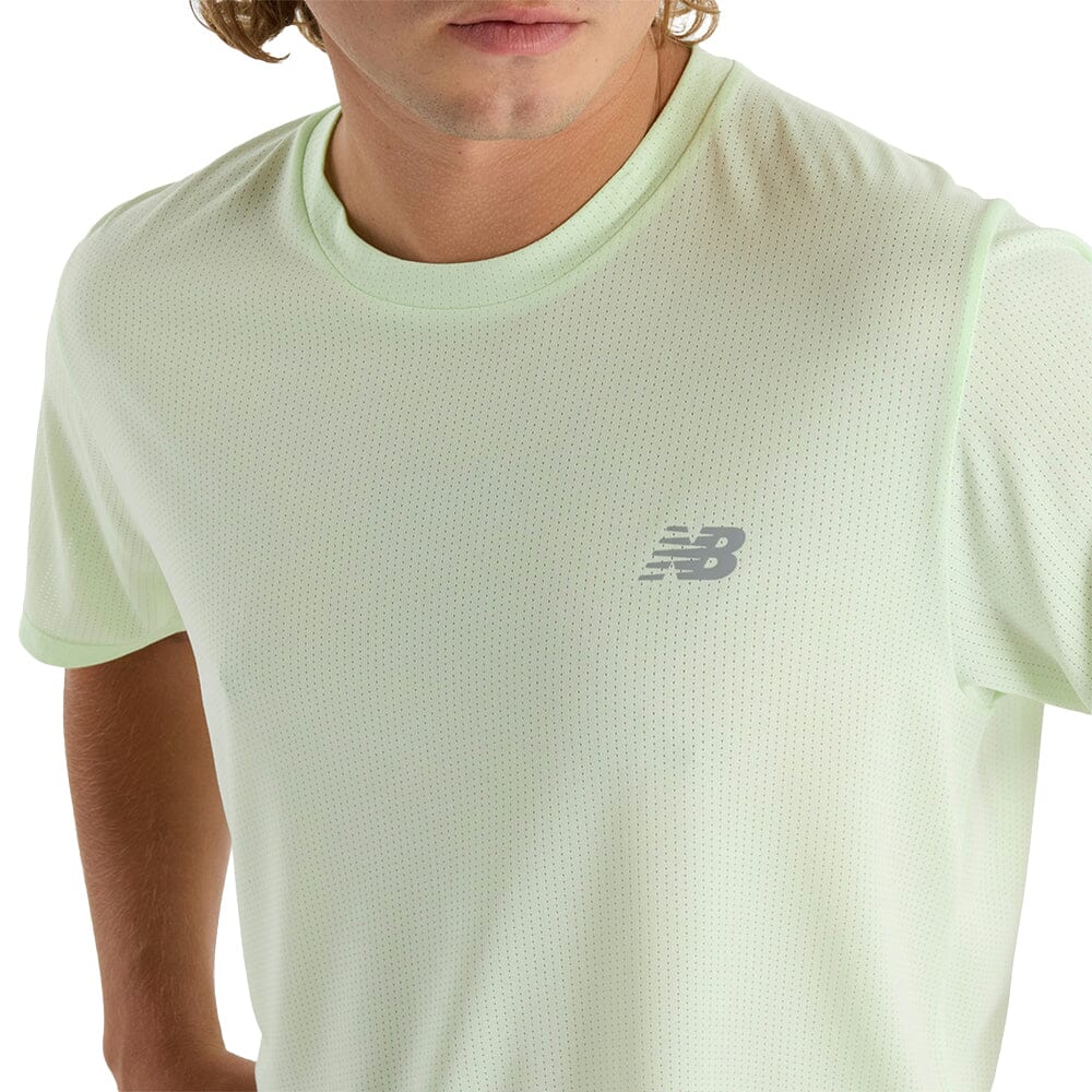 New Balance Men's Athletic Performance T-Shirt - Lightweight, Moisture-Wicking Workout Top for Running, Gym & Training - Comfortable Activewear for Men