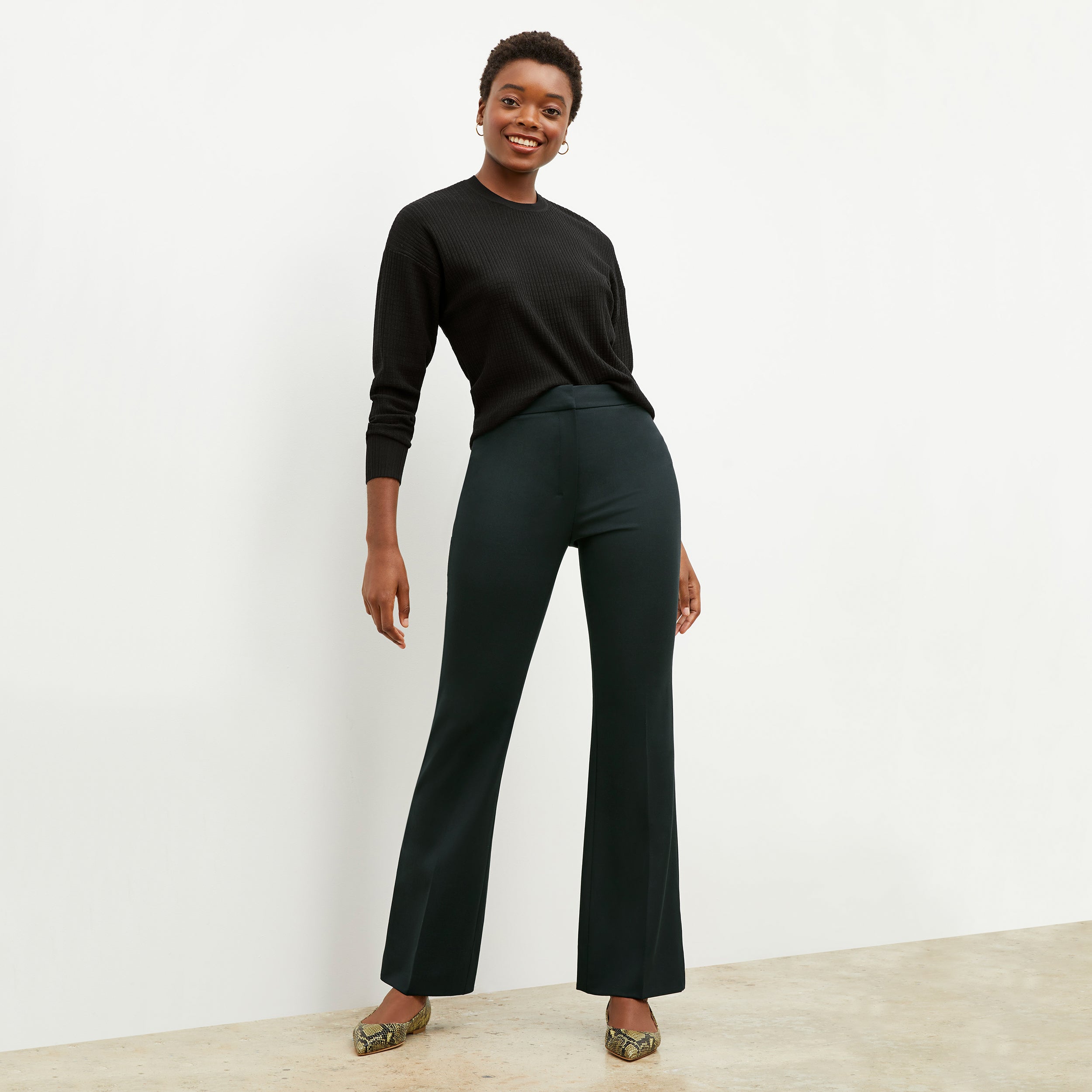 Horton Pant - Washable Wool Twill Pants for Men | Comfortable & Durable | Perfect for Office, Travel & Casual Wear (Forest Green)