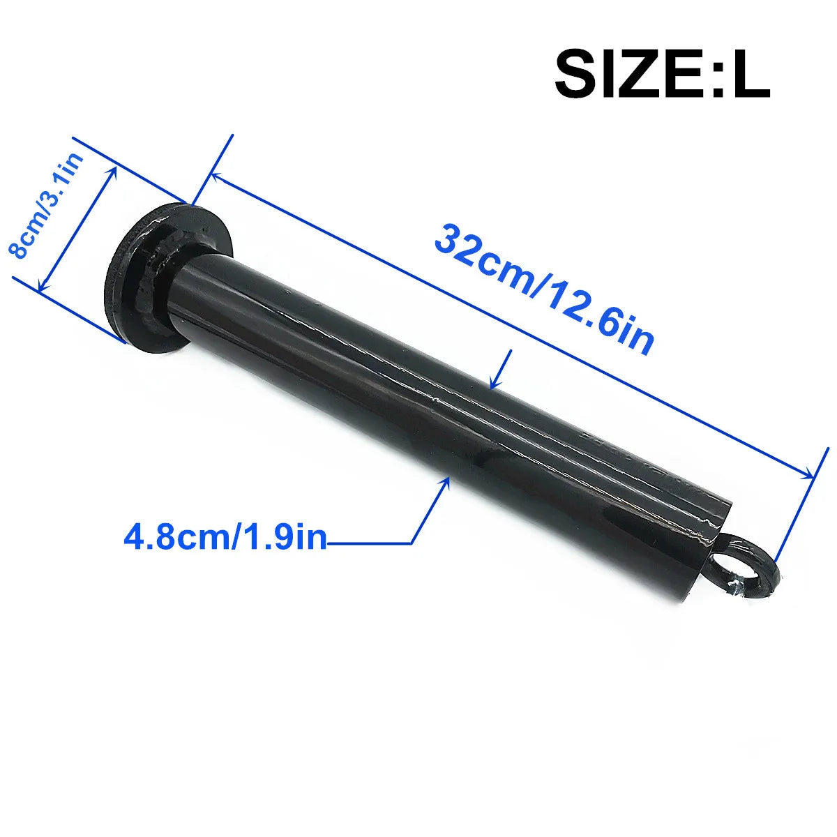 Weight Loading Pin with Carabiner - Heavy Duty Gym Equipment for Cable Tricep Pulldown, Lat Pulldown & Home Workouts - Perfect for Strength Training & Fitness Accessories