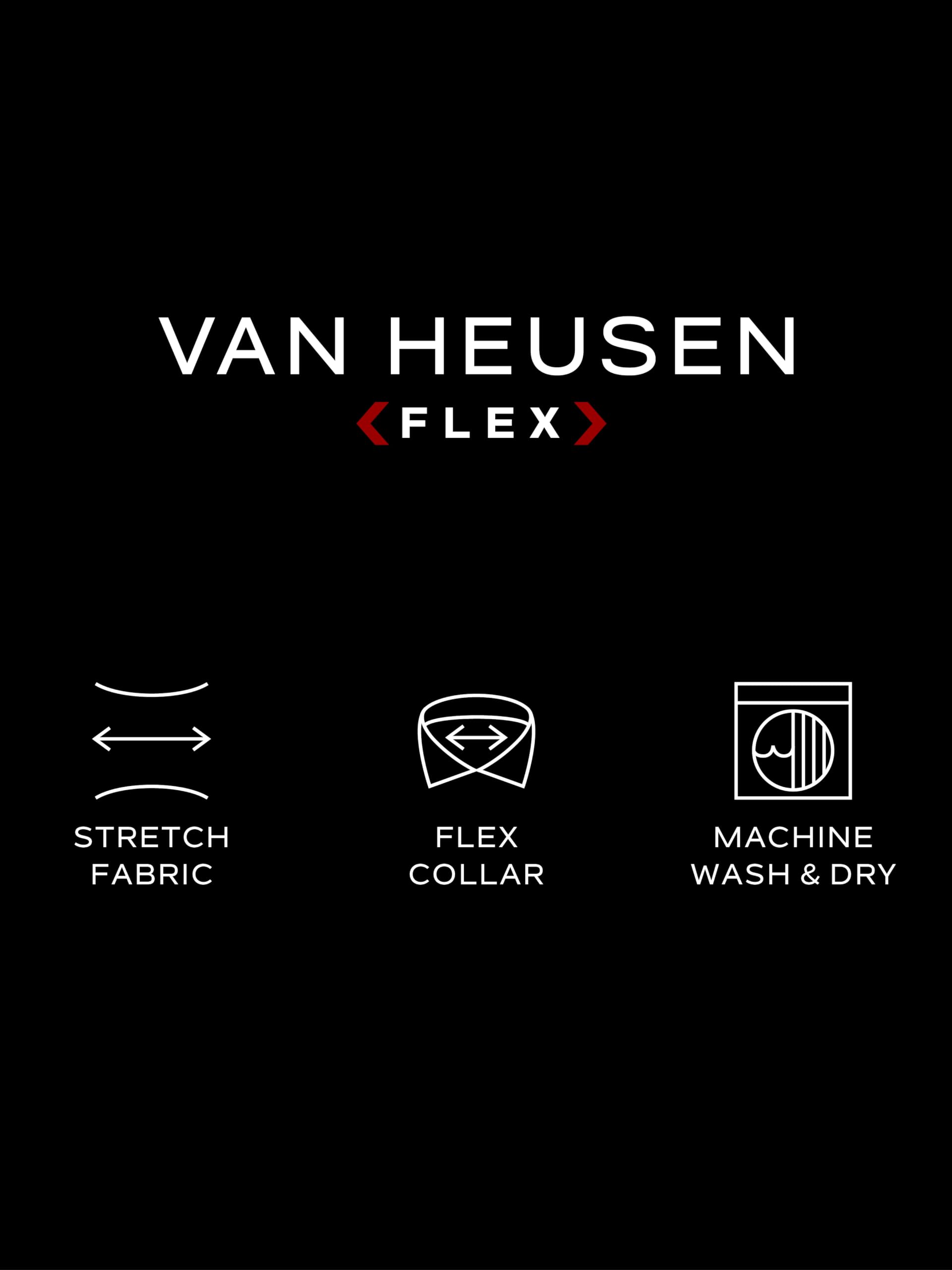 Van Heusen Men's Big & Tall Flex Collar Stretch Dress Shirt - Comfortable Formal Wear for Office & Business Meetings