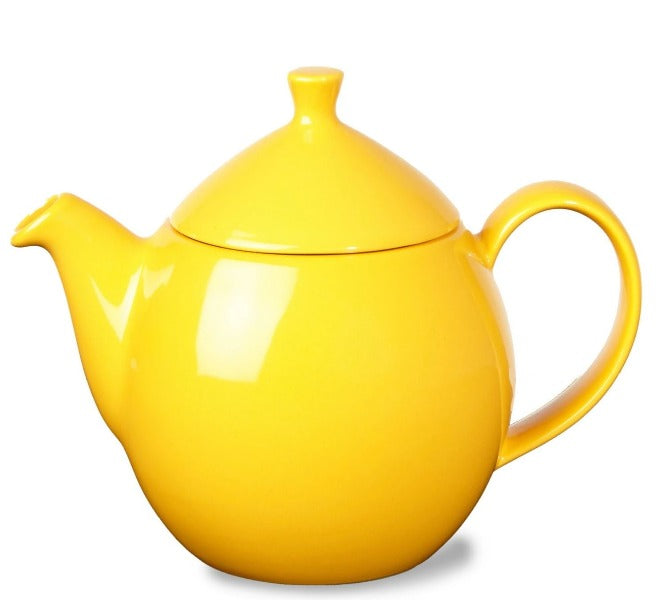 FORLIFE Dew 32 oz Glass Teapot with Removable Infuser - Perfect for Loose Leaf Tea, Herbal Tea & Iced Tea Brewing at Home or Office