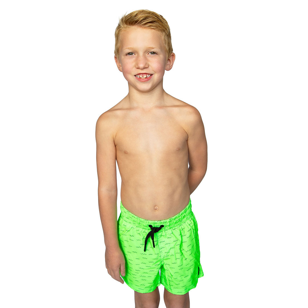 Neon Green Waves